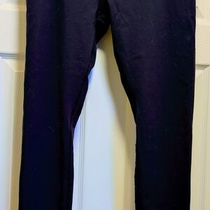 Lululemon Athletica Women's Reversible Navy Leggings